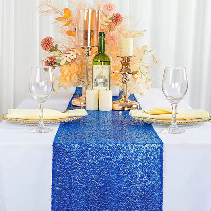 Glitter Shine Sequin Table Runner 30by180 cm – Sparkling Party & Wedding Table Decor
