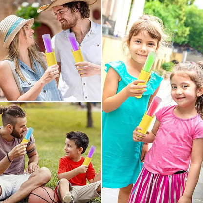 Reusable Ice Pop Sleeves – Insulated Freezer Pop Holders for No-Mess, No-Freeze Snacking