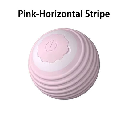 USB Rechargeable Smart Rolling Cat Ball – Automatic Interactive Toy For Indoor Cats