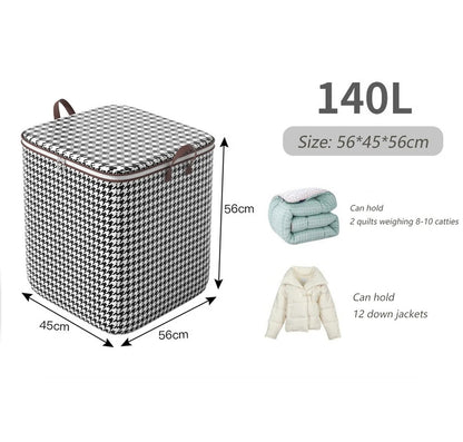 Fold able Clothes Organiser, Large Capacity Quilt, Tote Bag, Moving Box, Dust proof Home, Clothes Storage Bags Wardrobe