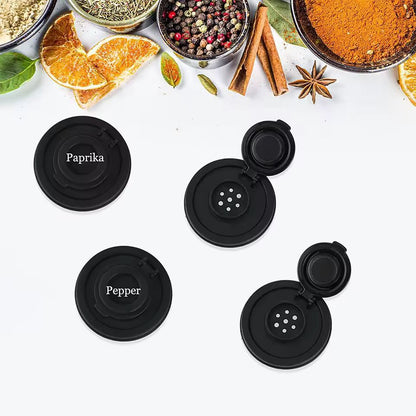 Compact Seasoning Shaker Set – Mini Salt & Pepper Dispensers for Home, Travel & Outdoor Cooking