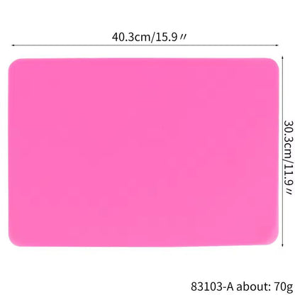 Premium Silicone Table Protector Mat - Waterproof Heat-Resistant Counter & Kids Dining Mat