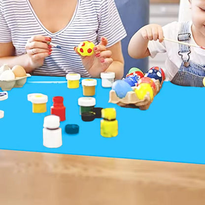 Premium Silicone Table Protector Mat - Waterproof Heat-Resistant Counter & Kids Dining Mat