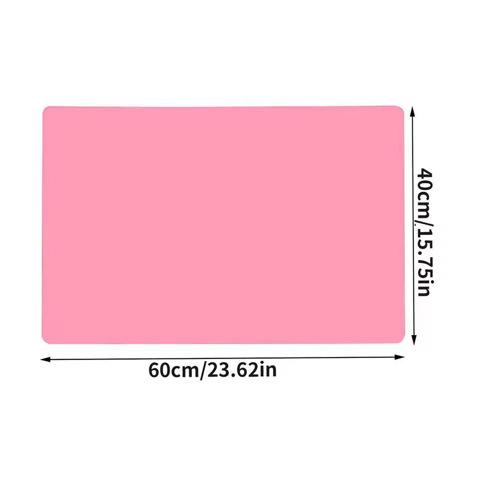 Premium Silicone Table Protector Mat - Waterproof Heat-Resistant Counter & Kids Dining Mat