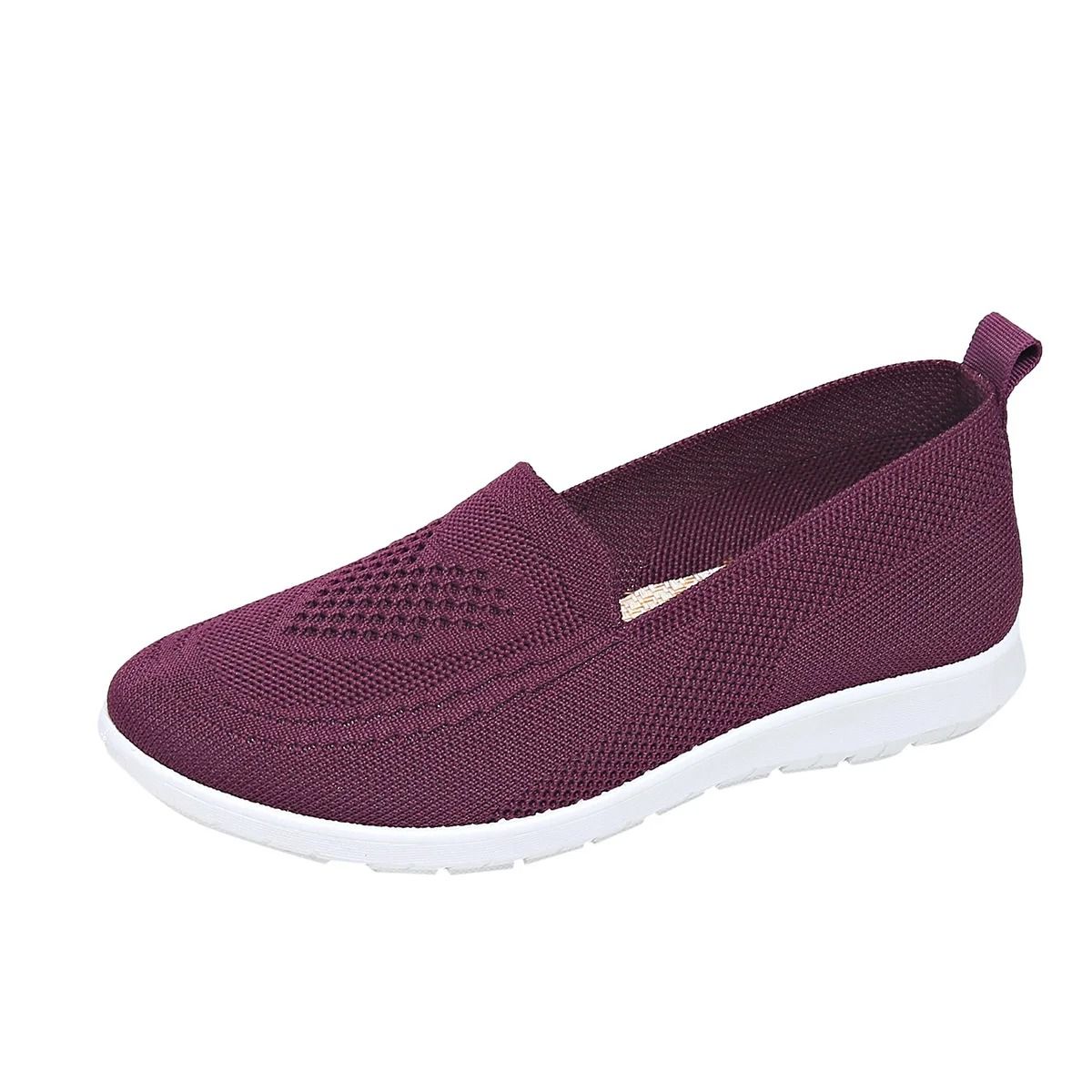Womens Lightweight Breathable Summer Sneakers Casual Flat Shoes