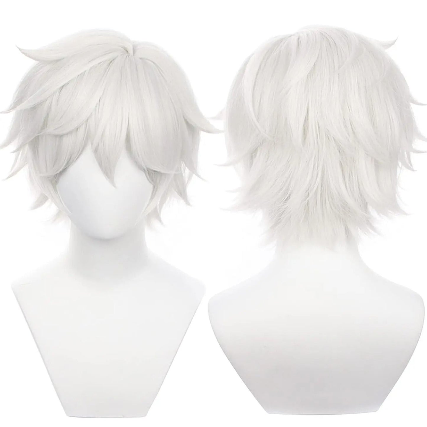 Angel Devil Orange Brown Cosplay Wig