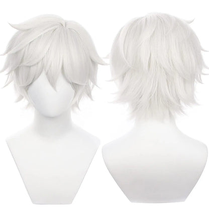 Angel Devil Orange Brown Cosplay Wig