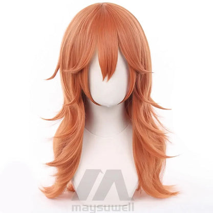 Angel Devil Orange Brown Cosplay Wig