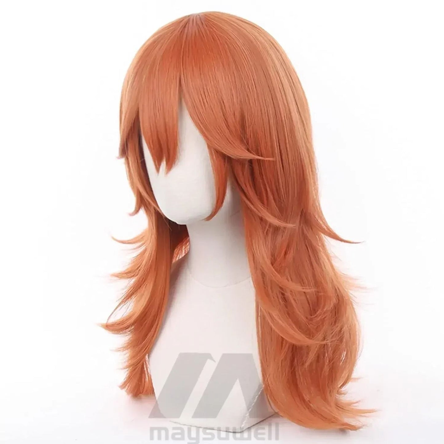 Angel Devil Orange Brown Cosplay Wig