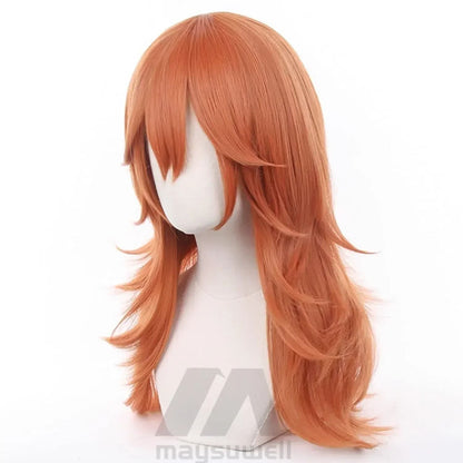 Angel Devil Orange Brown Cosplay Wig