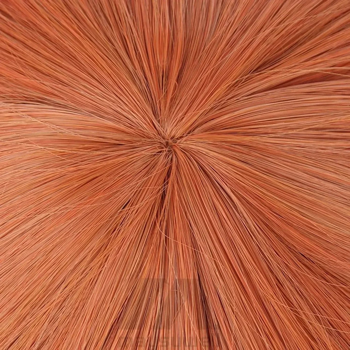 Angel Devil Orange Brown Cosplay Wig
