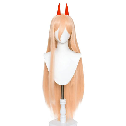 Angel Devil Orange Brown Cosplay Wig