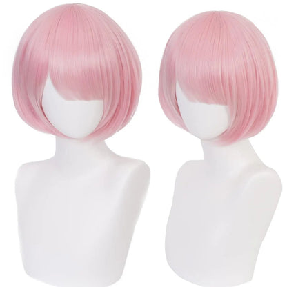 Angel Devil Orange Brown Cosplay Wig