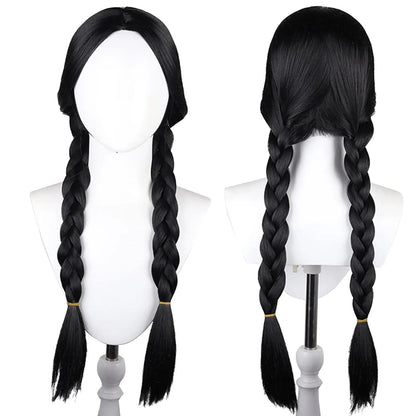Angel Devil Orange Brown Cosplay Wig