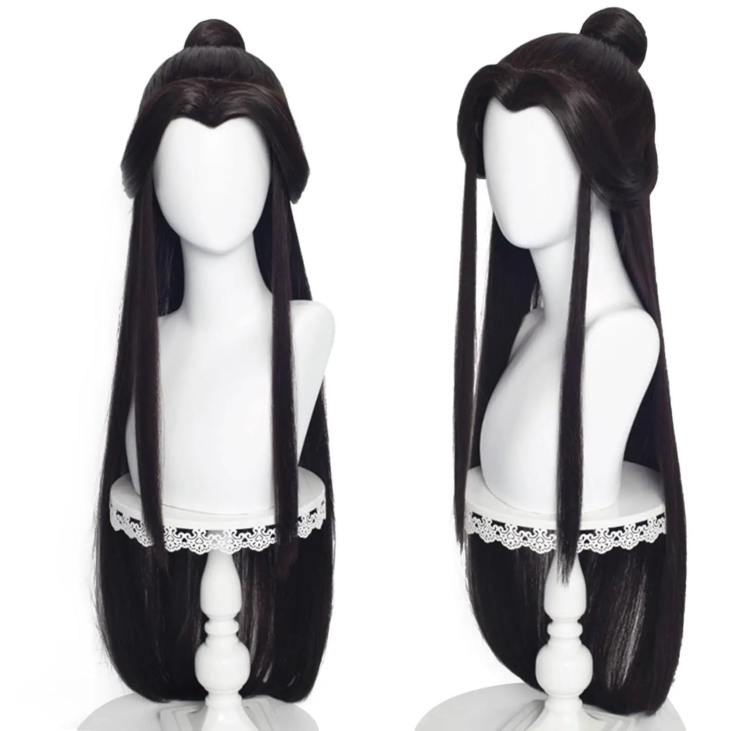 Angel Devil Orange Brown Cosplay Wig