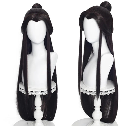 Angel Devil Orange Brown Cosplay Wig
