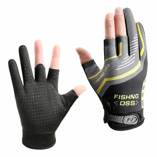 Breathable Anti Slip Fishing Gloves for Men Summer Fishing Outdoors