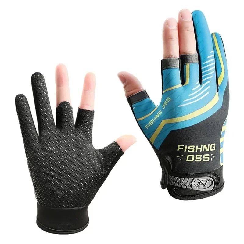 Breathable Anti Slip Fishing Gloves for Men Summer Fishing Outdoors