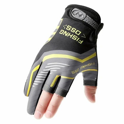 Breathable Anti Slip Fishing Gloves for Men Summer Fishing Outdoors