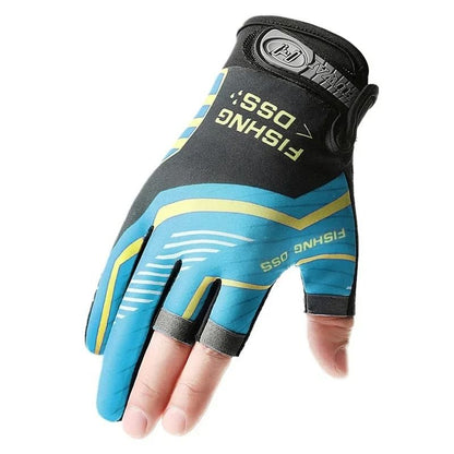 Breathable Anti Slip Fishing Gloves for Men Summer Fishing Outdoors