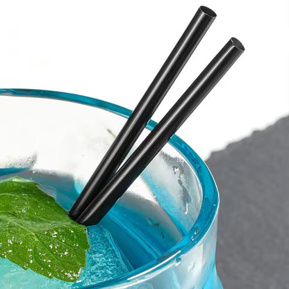 Black Mini Cafe Stirrers – 500-Pack Disposable Coffee Stirrers for Drinks, Cocktails & Events
