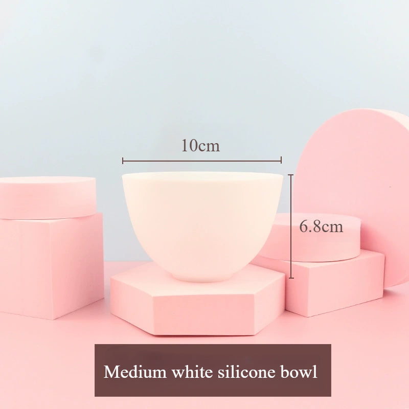 Medium Silicone Mask Bowl, Mixing Bowl, Soft Film Bowl, Beauty Tool, Mask Tool for Facial Treatments