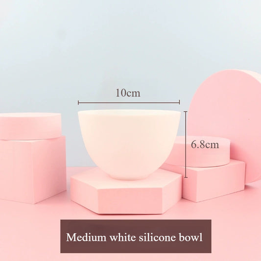 Medium Silicone Mask Bowl, Mixing Bowl, Soft Film Bowl, Beauty Tool, Mask Tool for Facial Treatments