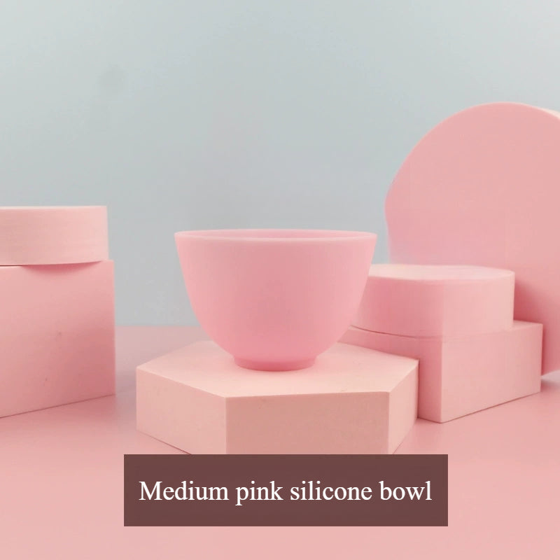 Medium Silicone Mask Bowl, Mixing Bowl, Soft Film Bowl, Beauty Tool, Mask Tool for Facial Treatments