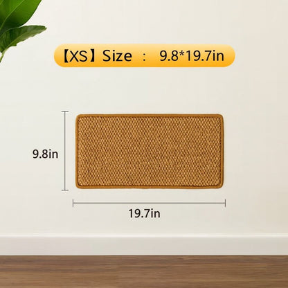 Horizontal Sisal Cat Scratching Mat Multifunctional Claw Sharpener for Small Medium and Large Cats