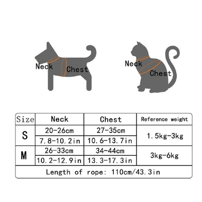 Small Pet Vest Harness and Leash Set for Dogs Cats and Bunnies