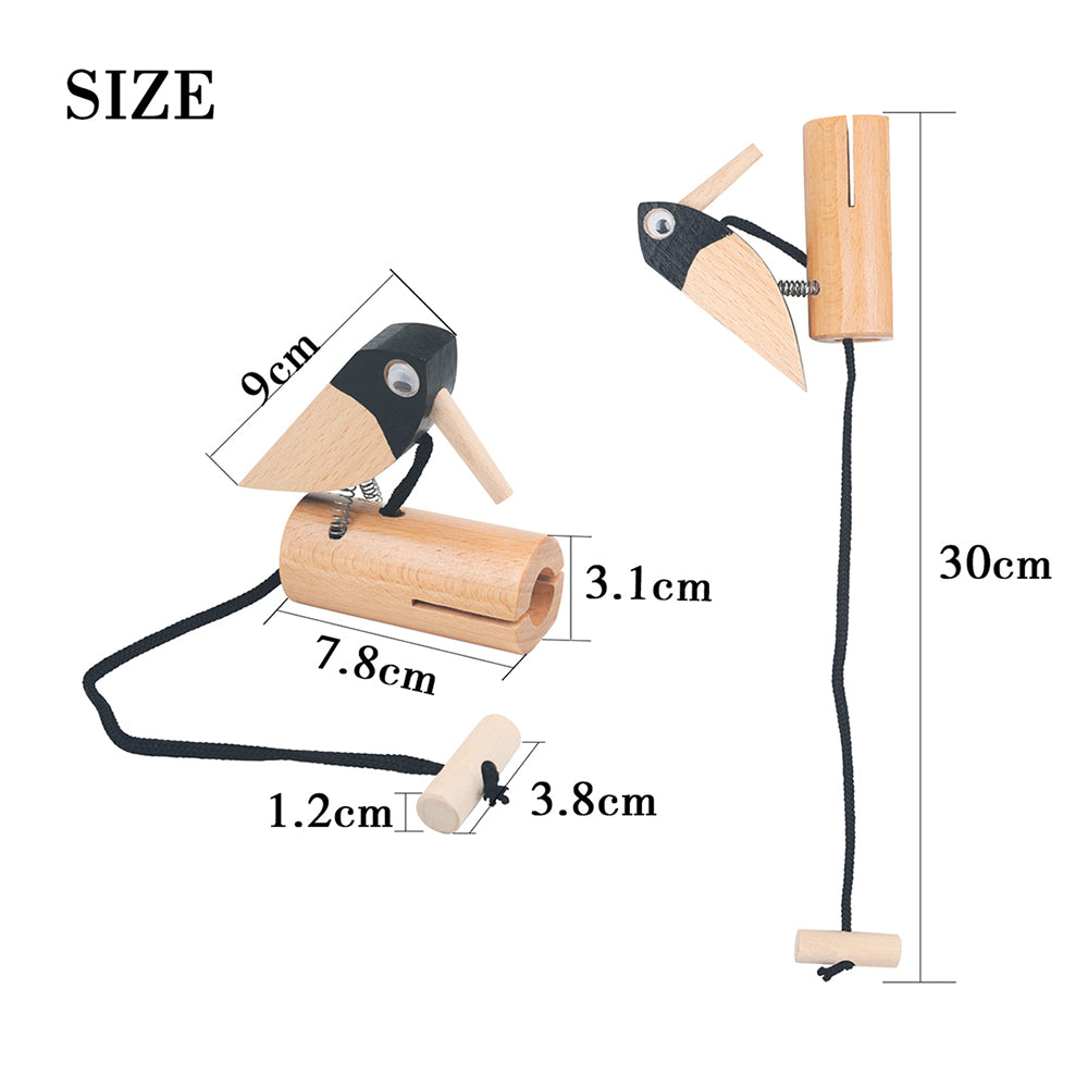Childhood Education Sound Effect Musical Instrument, Woodpecker Baby Toy Gift