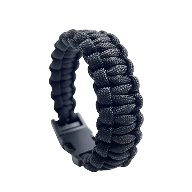 Seven Core Paracord Rope Bracelet for Outdoor Survival, Emergency EDC Tool, Umbrella Rope