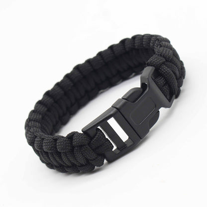 Seven Core Paracord Rope Bracelet for Outdoor Survival, Emergency EDC Tool, Umbrella Rope