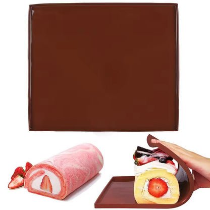 Silicone Swiss-Roll Baking Mat - Non-Stick Pastry & Cake Tray