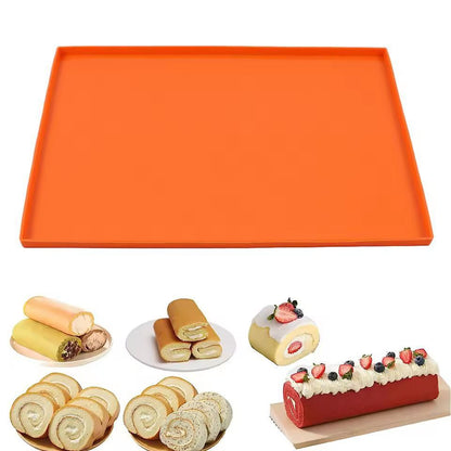 Silicone Swiss-Roll Baking Mat - Non-Stick Pastry & Cake Tray