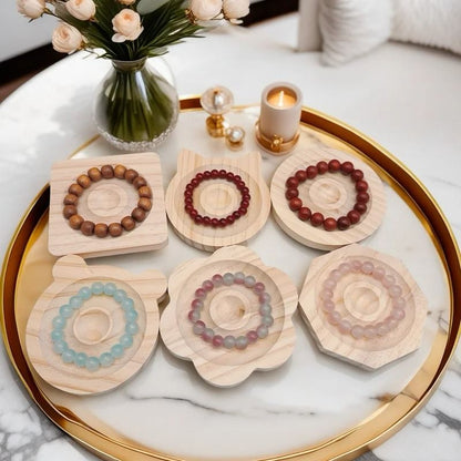 Wooden Jewelry Making Bead Design Tray