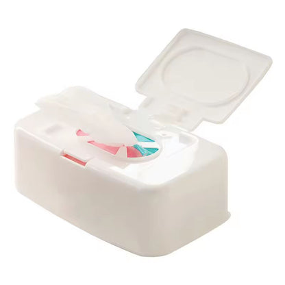Portable Refillable Wet Wipes Dispenser Box – Handy Napkin Storage Container