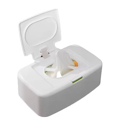 Portable Refillable Wet Wipes Dispenser Box – Handy Napkin Storage Container