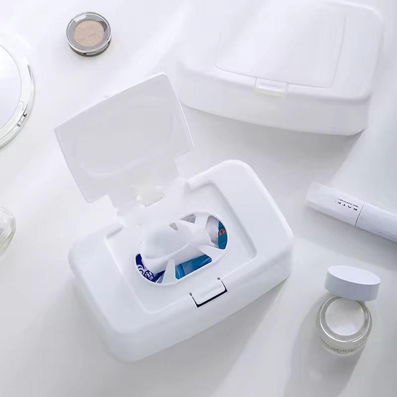 Portable Refillable Wet Wipes Dispenser Box – Handy Napkin Storage Container