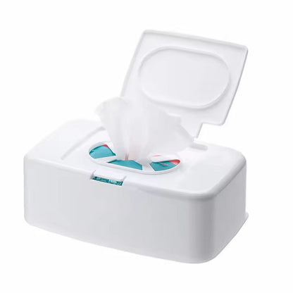 Portable Refillable Wet Wipes Dispenser Box – Handy Napkin Storage Container