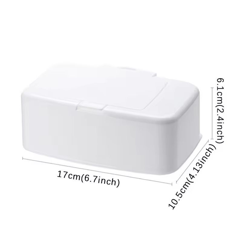 Portable Refillable Wet Wipes Dispenser Box – Handy Napkin Storage Container