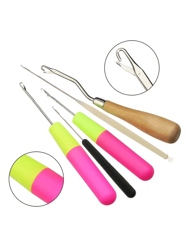 Latch Hook Crochet Needle Set for Braids Dreadlocks and Hair Extensions