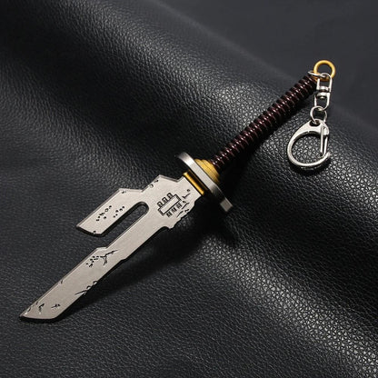 Anime Weapon Model Pendant Keychain