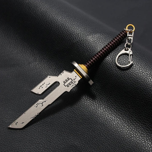Anime Weapon Model Pendant Keychain