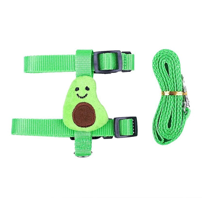 Adjustable Pet Harness and Leash Set for Small Animals