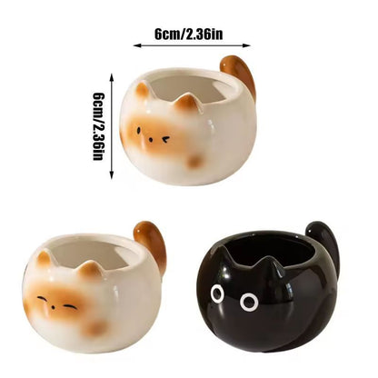 Siamese Cat Mug – Cute Ceramic Latte Cup & Gift-Ready Coffee Cup