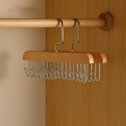 Multi-function Vest Underwear Hanger, Suit Storage Hook, Clothes and Hat Belt Suspender