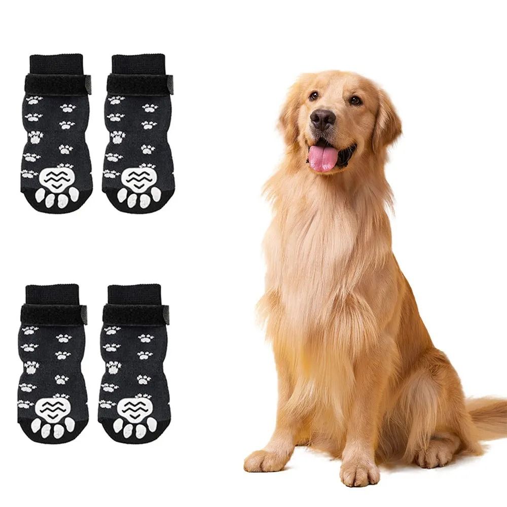 Anti Slip Dog Socks Paw Protection Grip Socks for Dogs