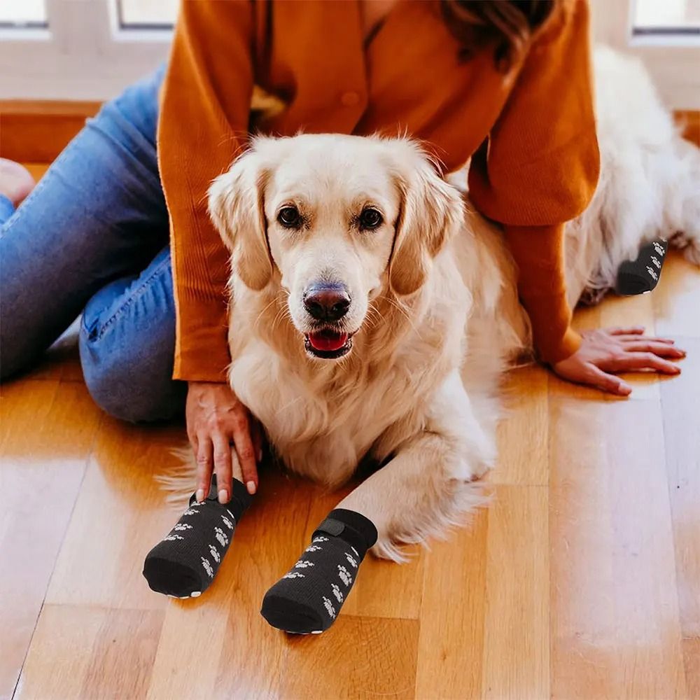 Anti Slip Dog Socks Paw Protection Grip Socks for Dogs