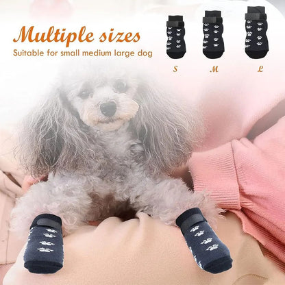 Anti Slip Dog Socks Paw Protection Grip Socks for Dogs